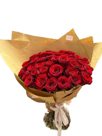 Love with 50 Red Roses