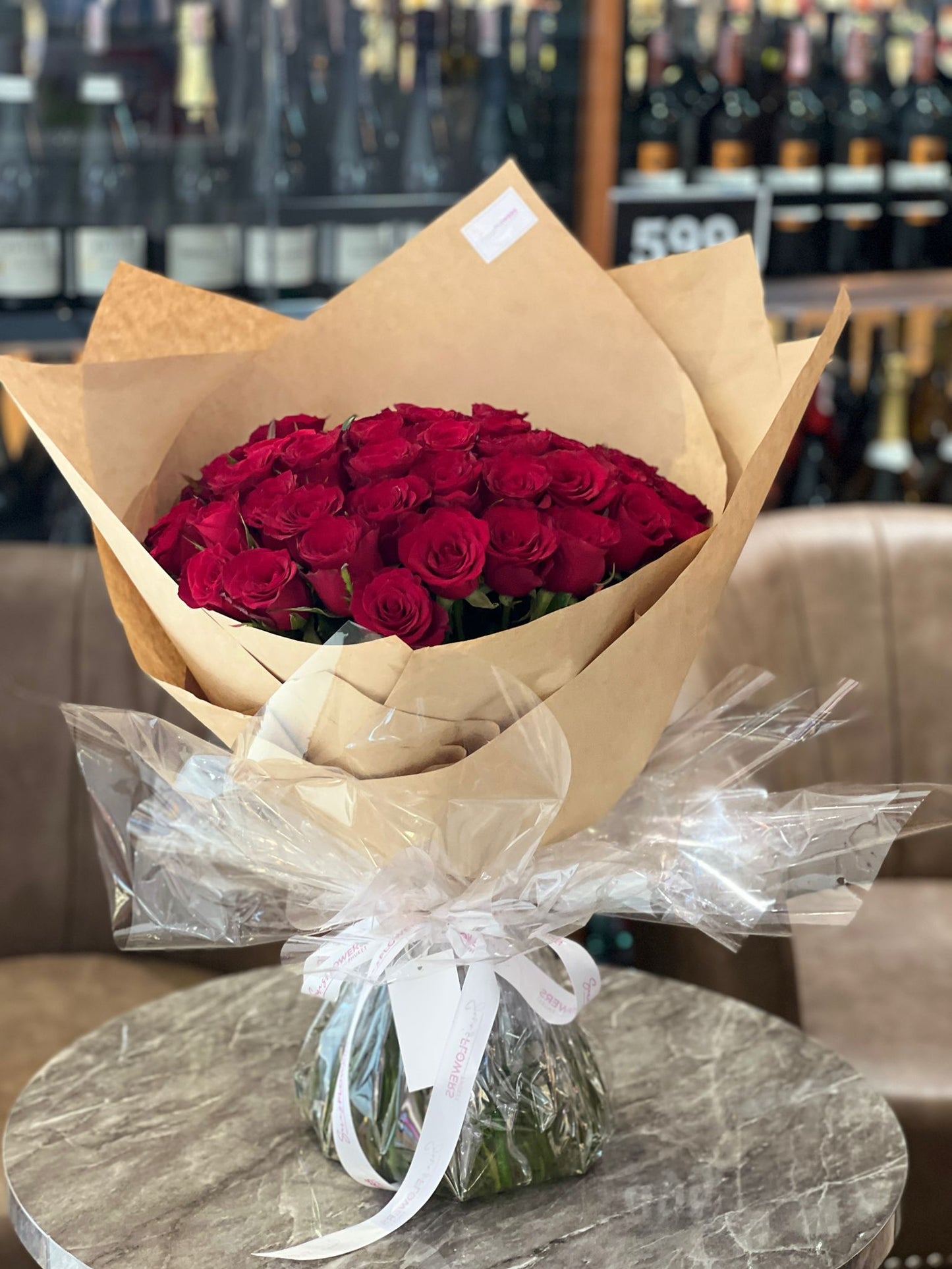 Love with 50 Red Roses