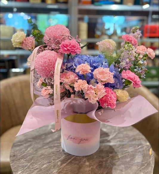 Blush & Bloom Hatbox