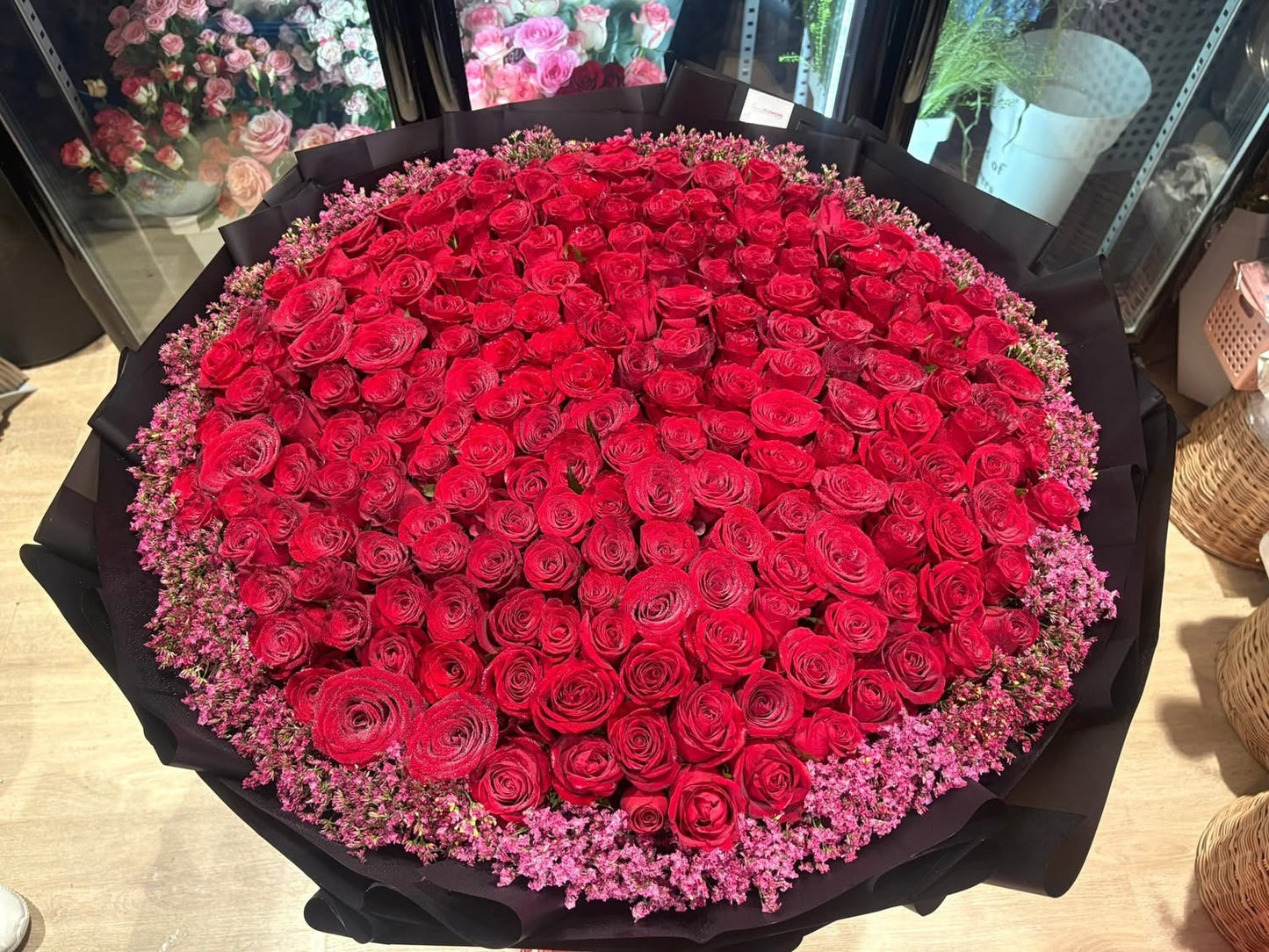 Eternal Passion — 200 Red Roses Grand Bouquet