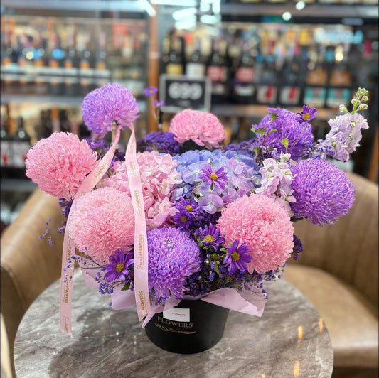 Lavender Dreams Hatbox