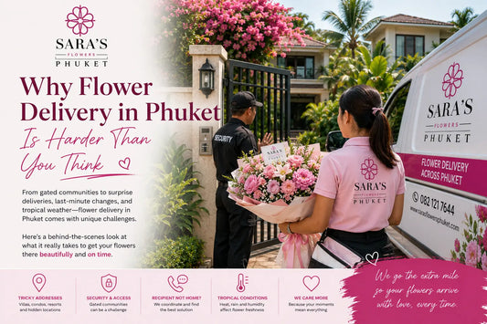 Why surprise flower delivery in Phuket is complicated