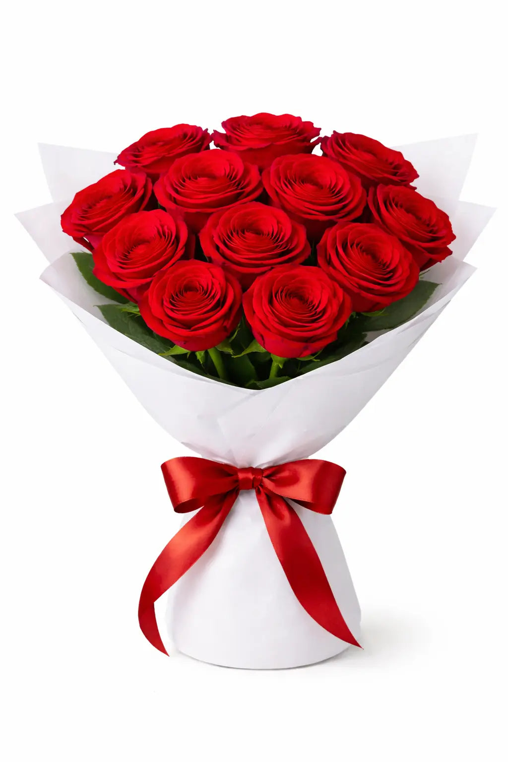 Simple Red Rose Bouquet