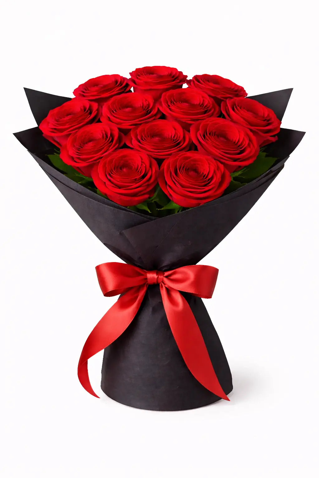 Simple Red Rose Bouquet