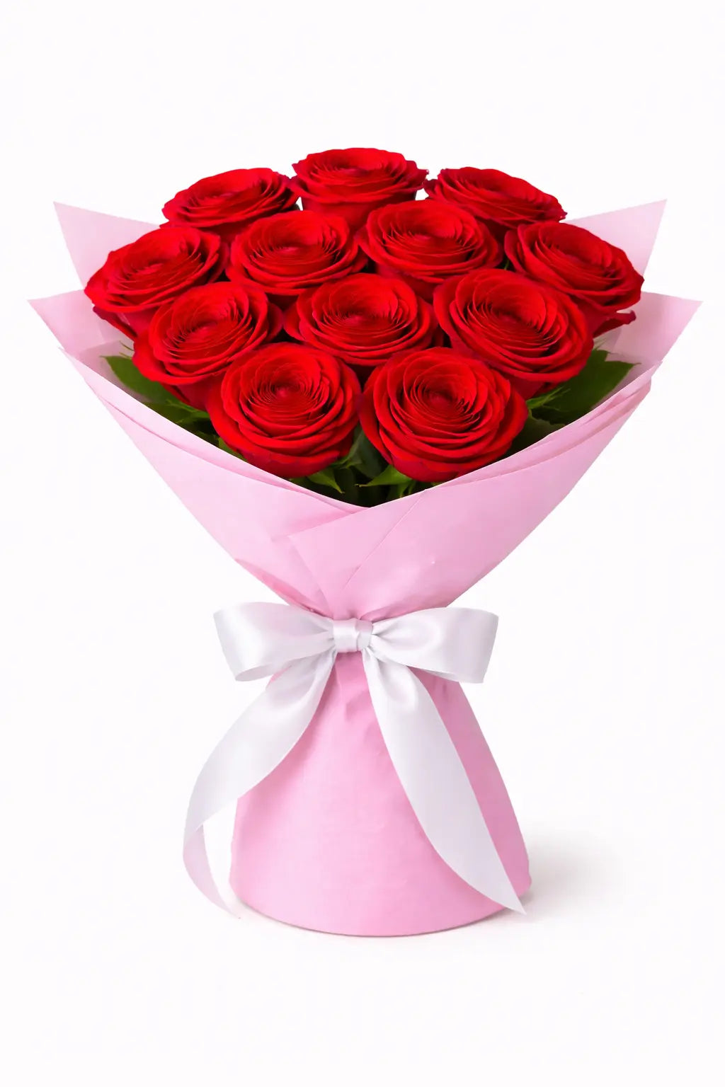 Simple Red Rose Bouquet