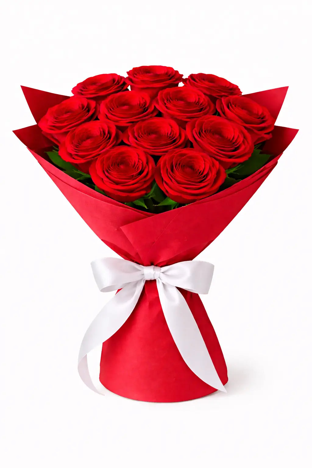 Simple Red Rose Bouquet