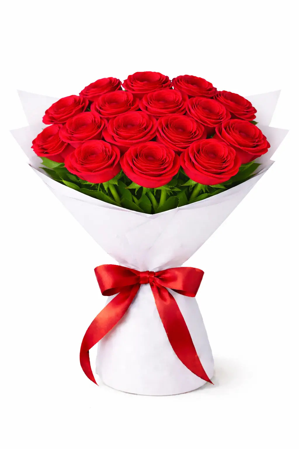 Simple Red Rose Bouquet