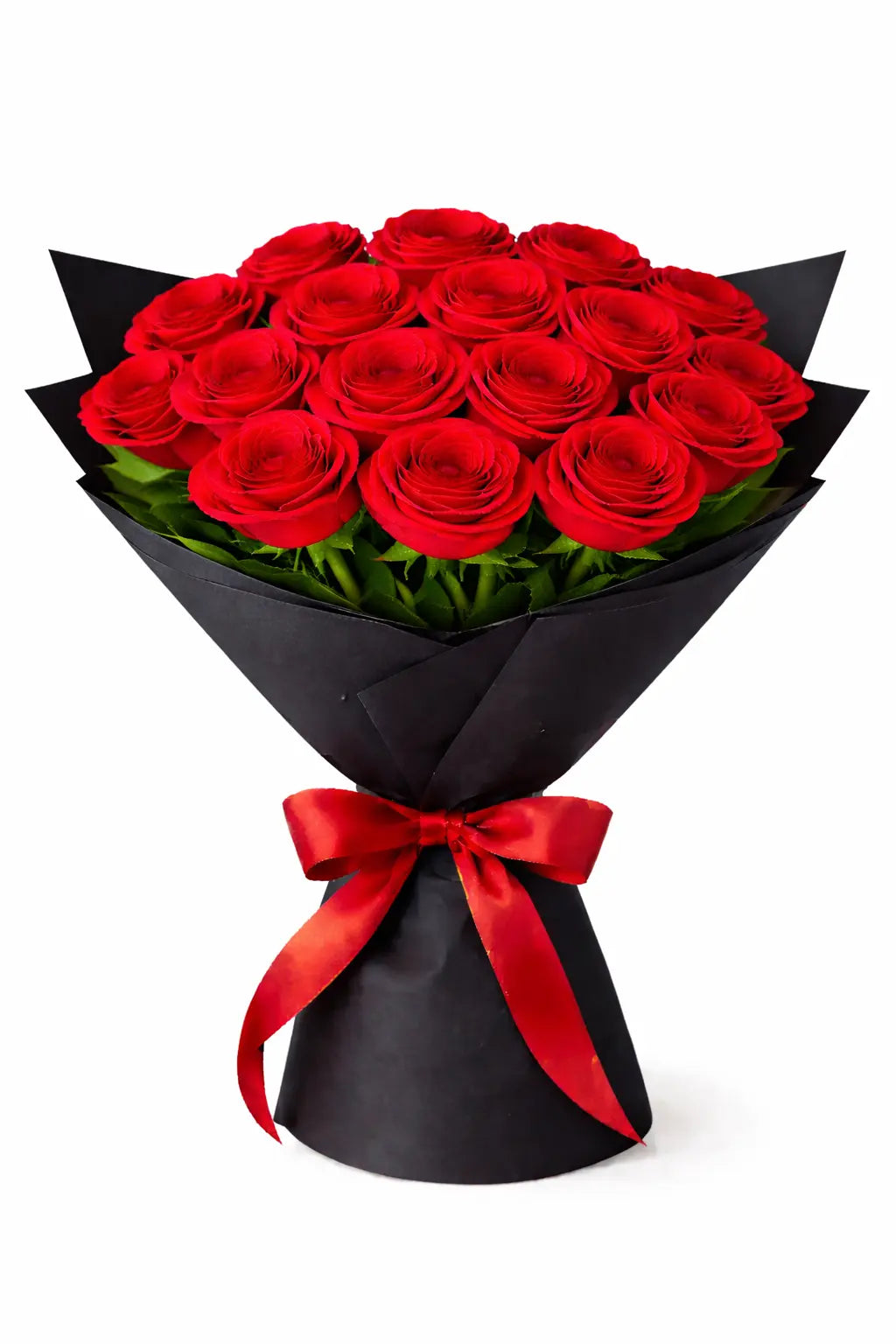 Simple Red Rose Bouquet
