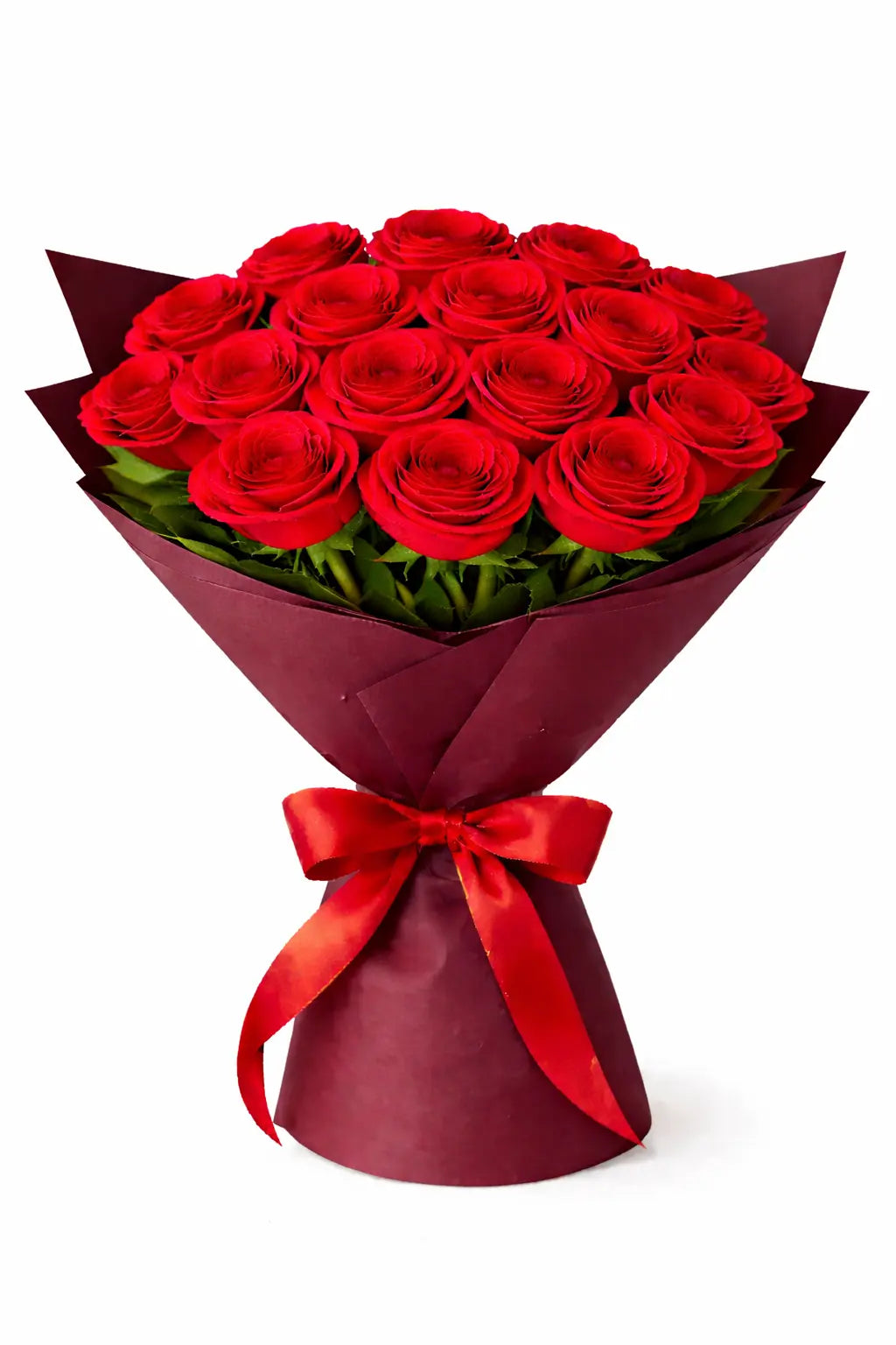 Simple Red Rose Bouquet