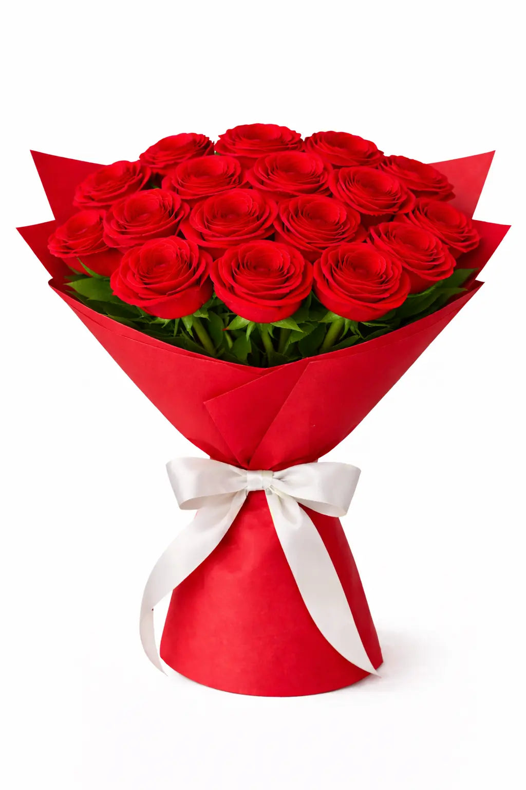 Simple Red Rose Bouquet