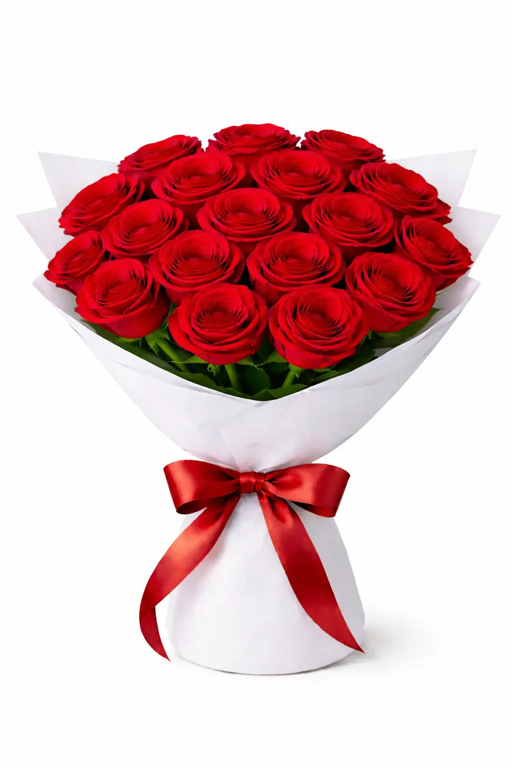 Simple Red Rose Bouquet