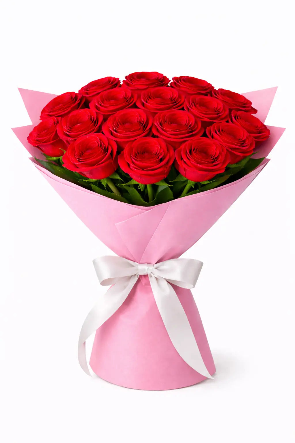 Simple Red Rose Bouquet