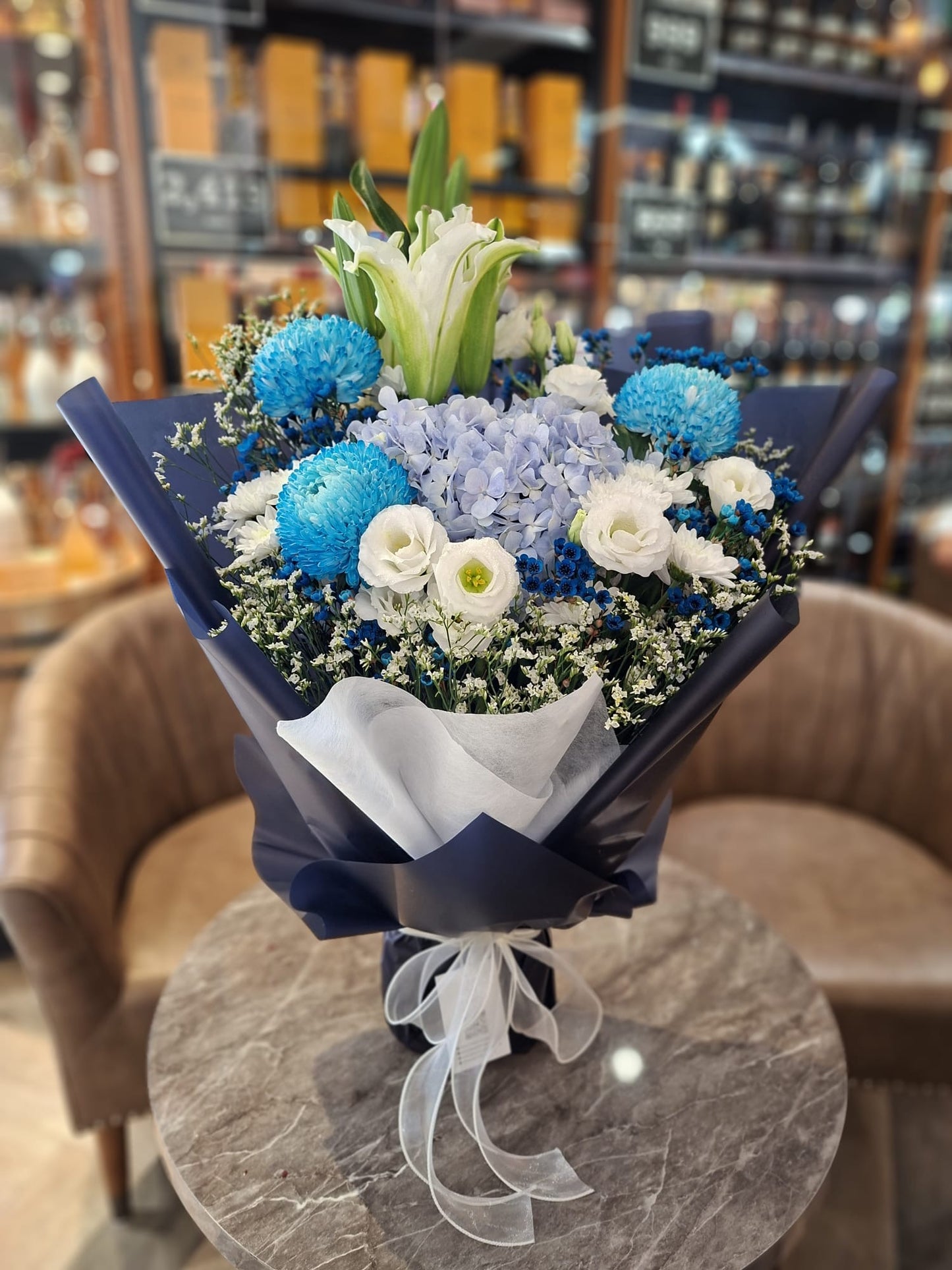 Blue Elegance Bouquet