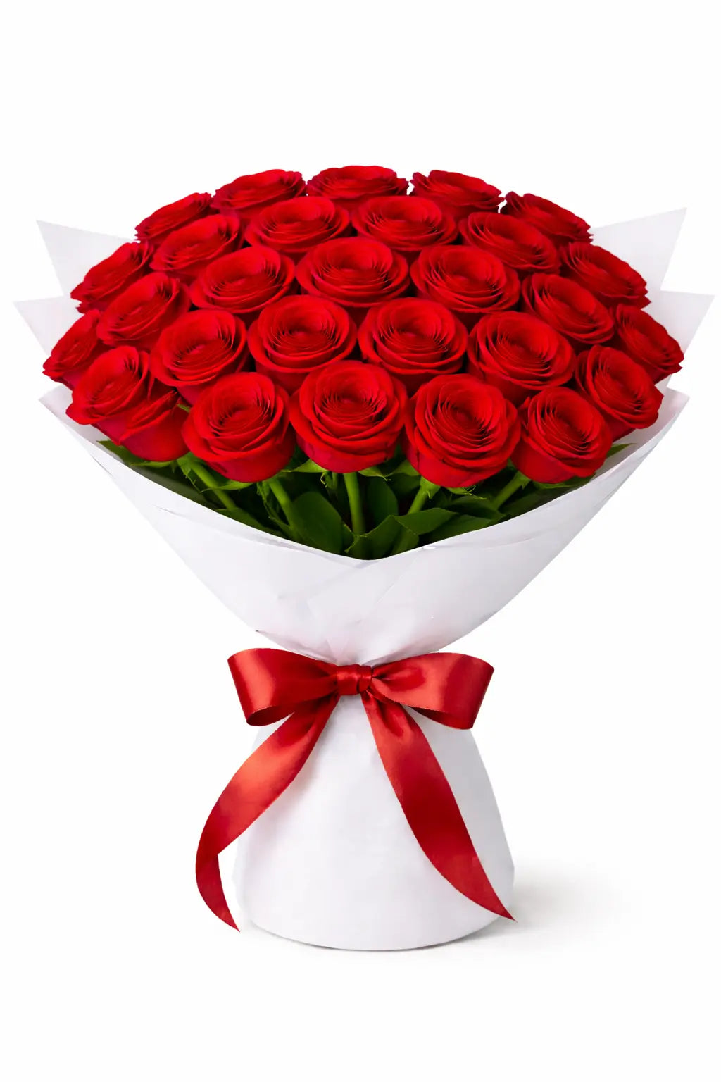 Simple Red Rose Bouquet