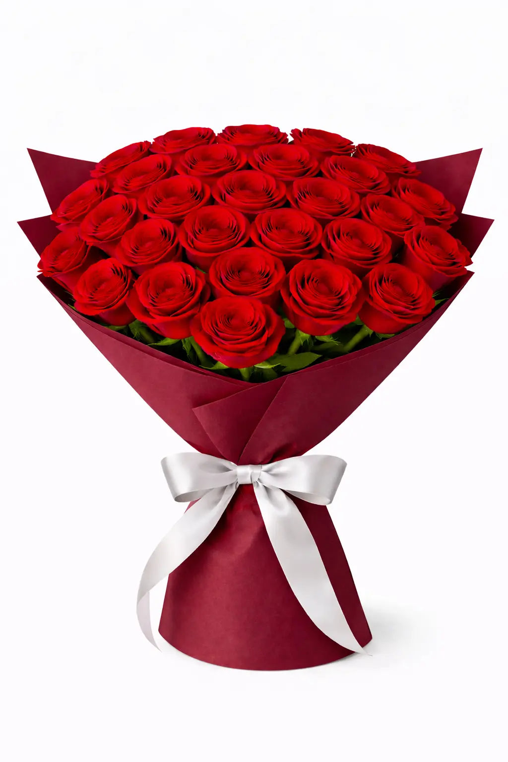 Simple Red Rose Bouquet