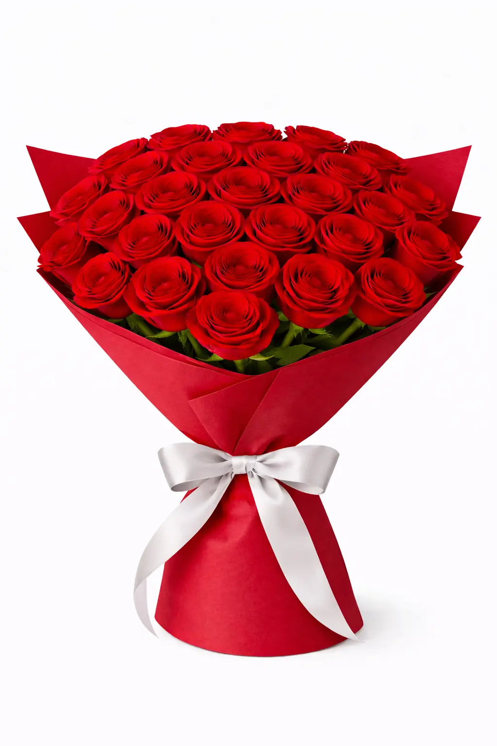 Simple Red Rose Bouquet