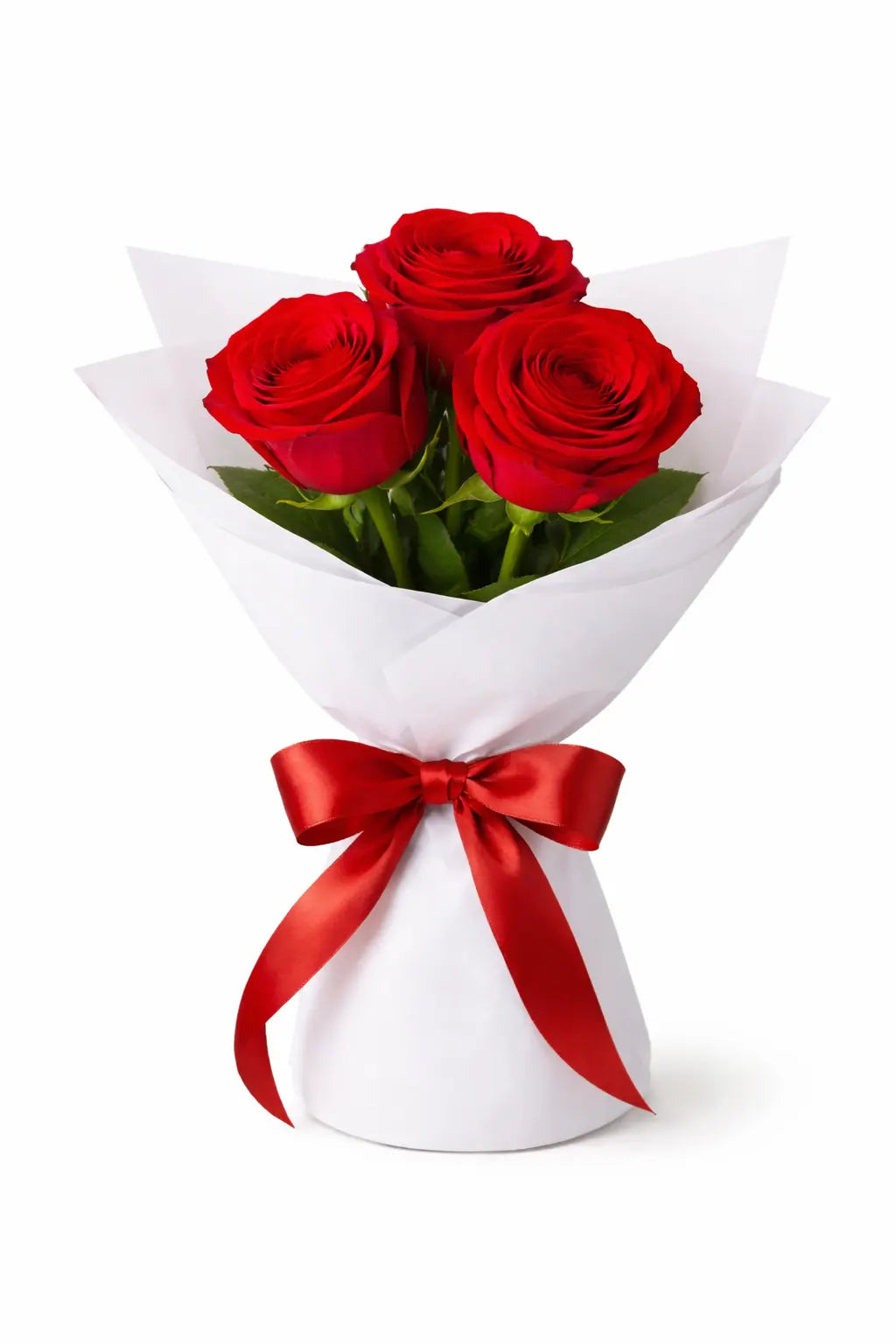 Simple Red Rose Bouquet