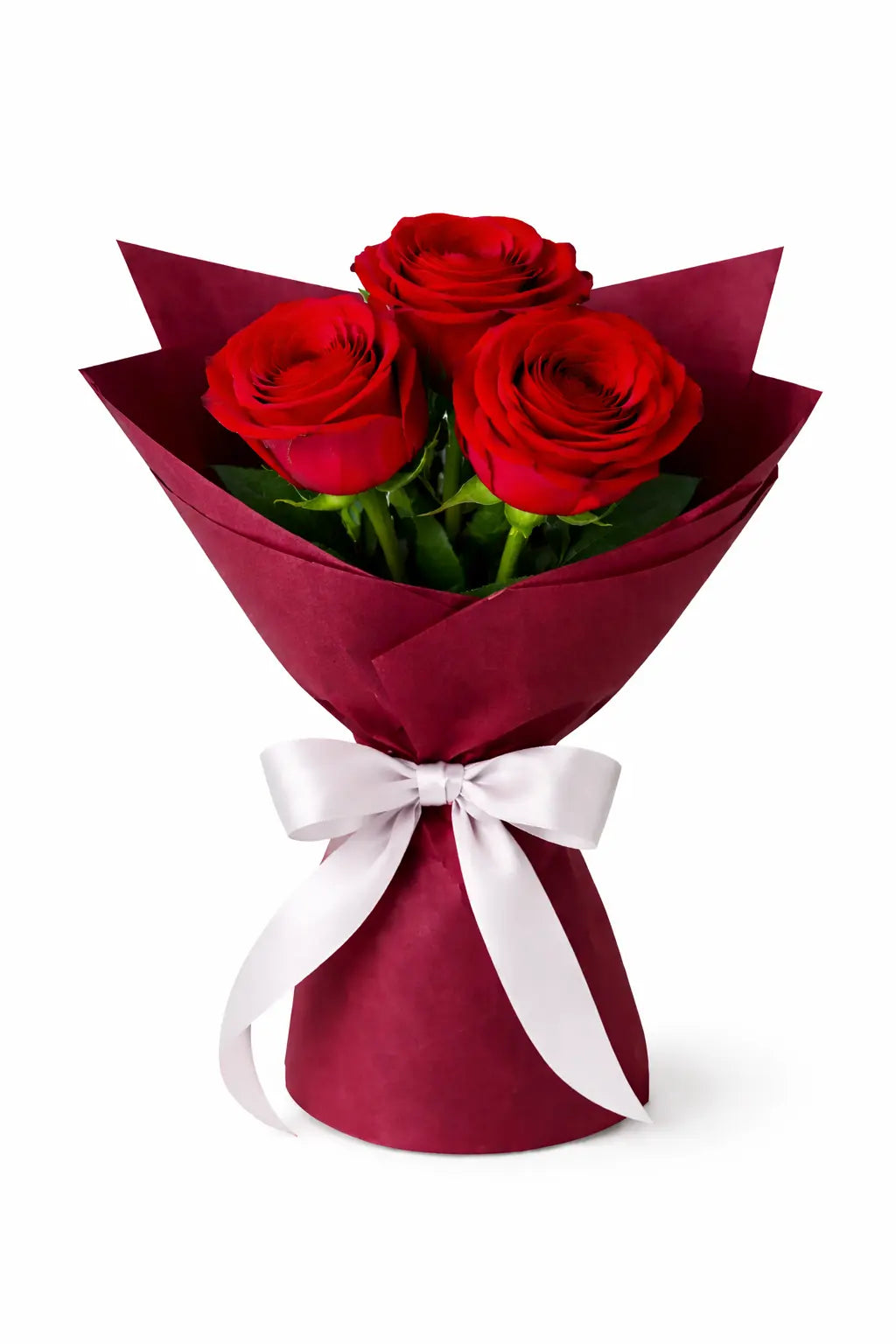 Simple Red Rose Bouquet