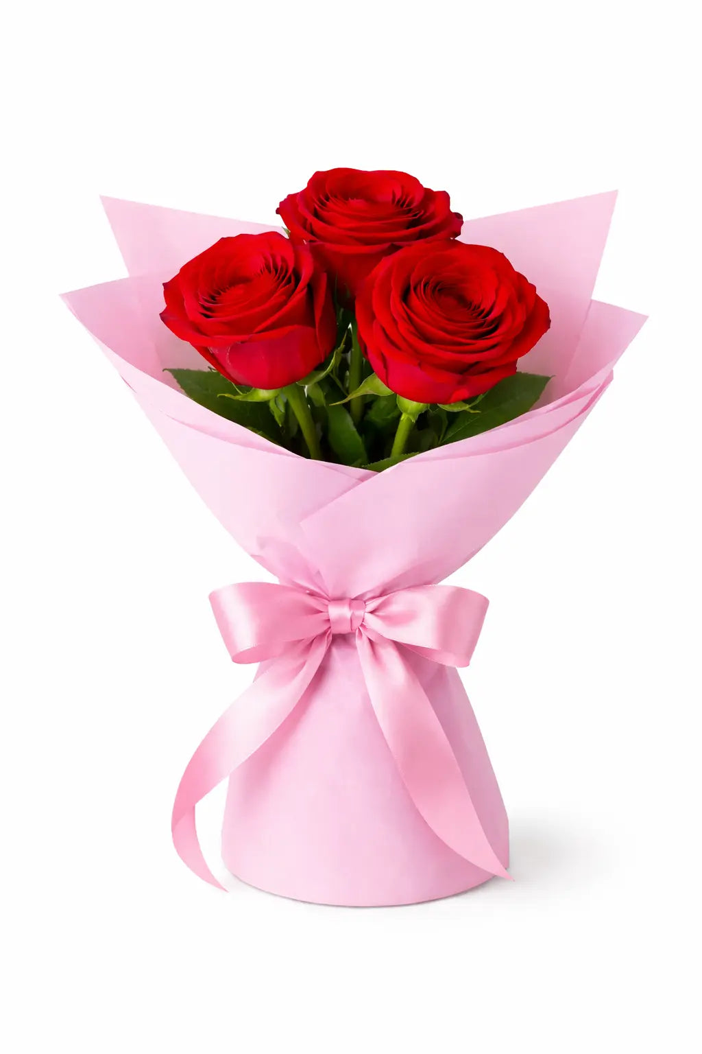 Simple Red Rose Bouquet