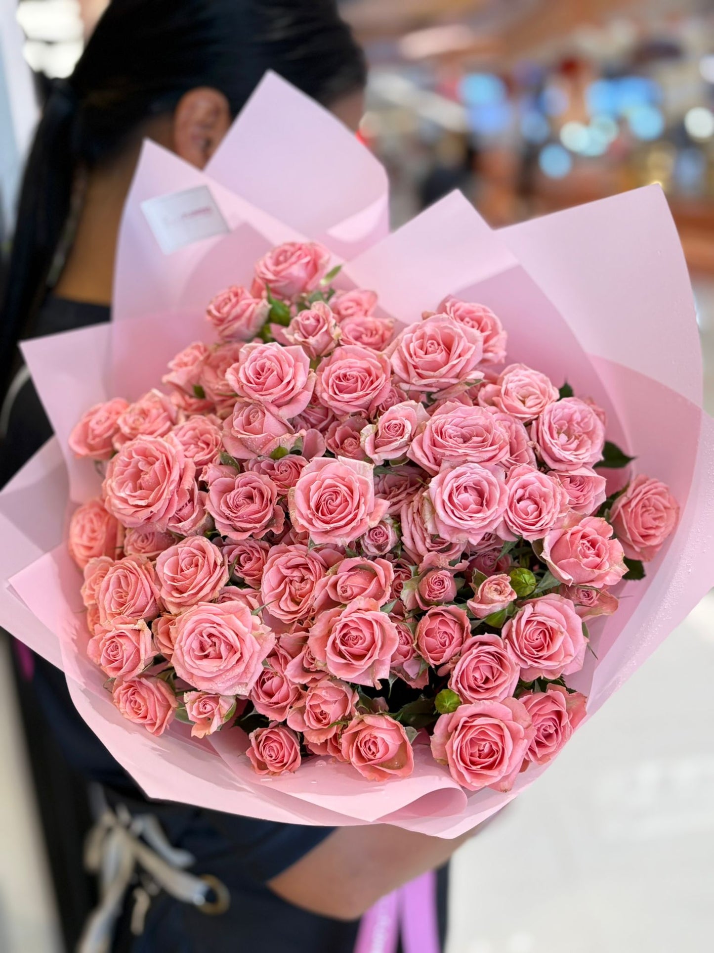Pink Spray Roses