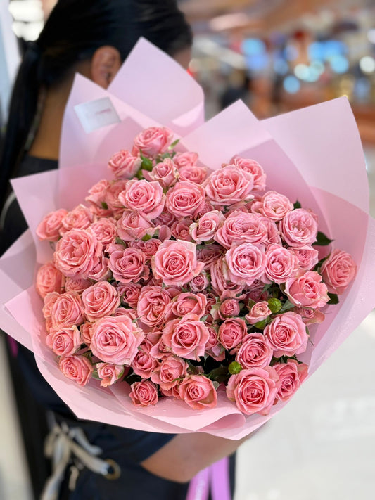 Pink Spray Roses