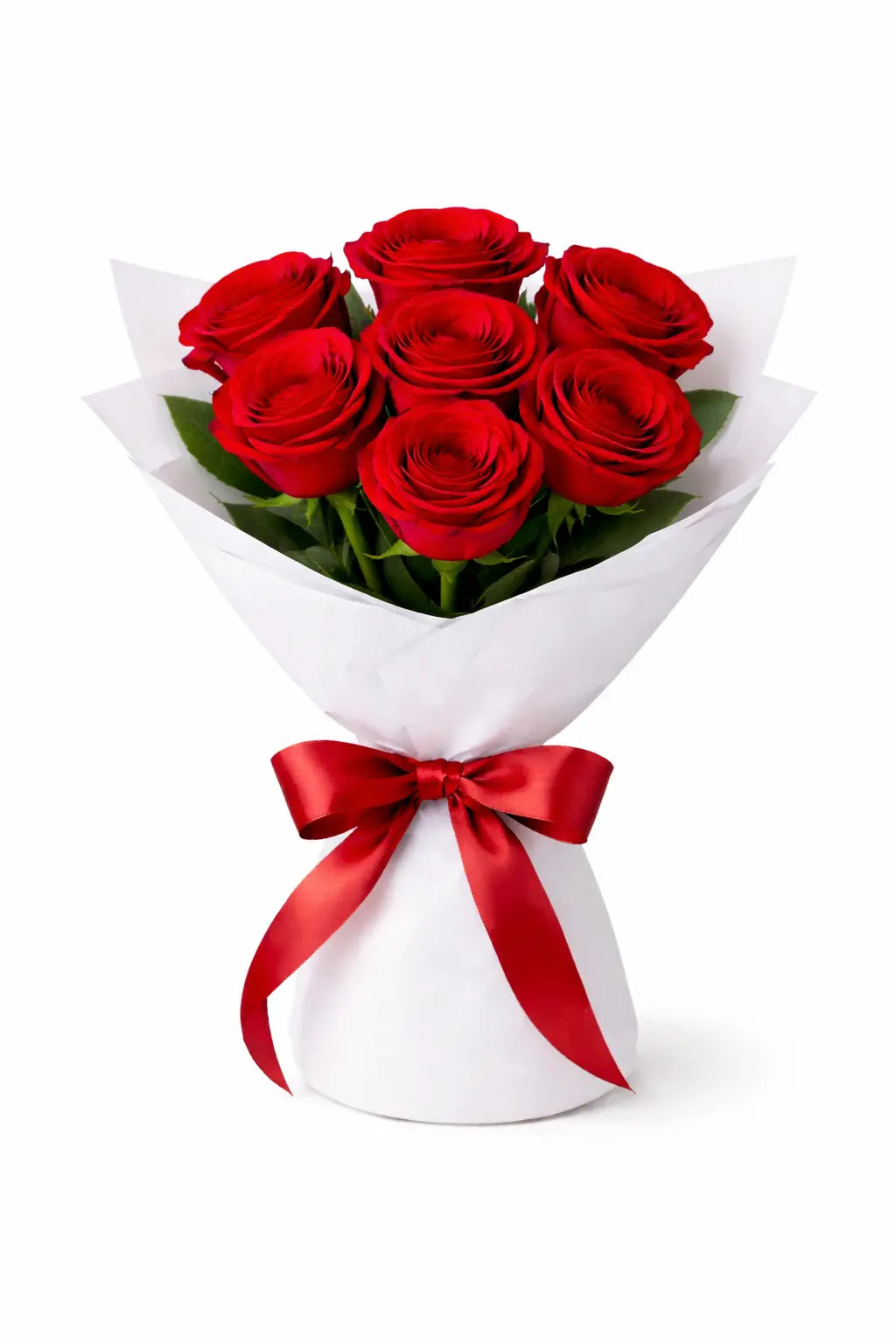 Simple Red Rose Bouquet