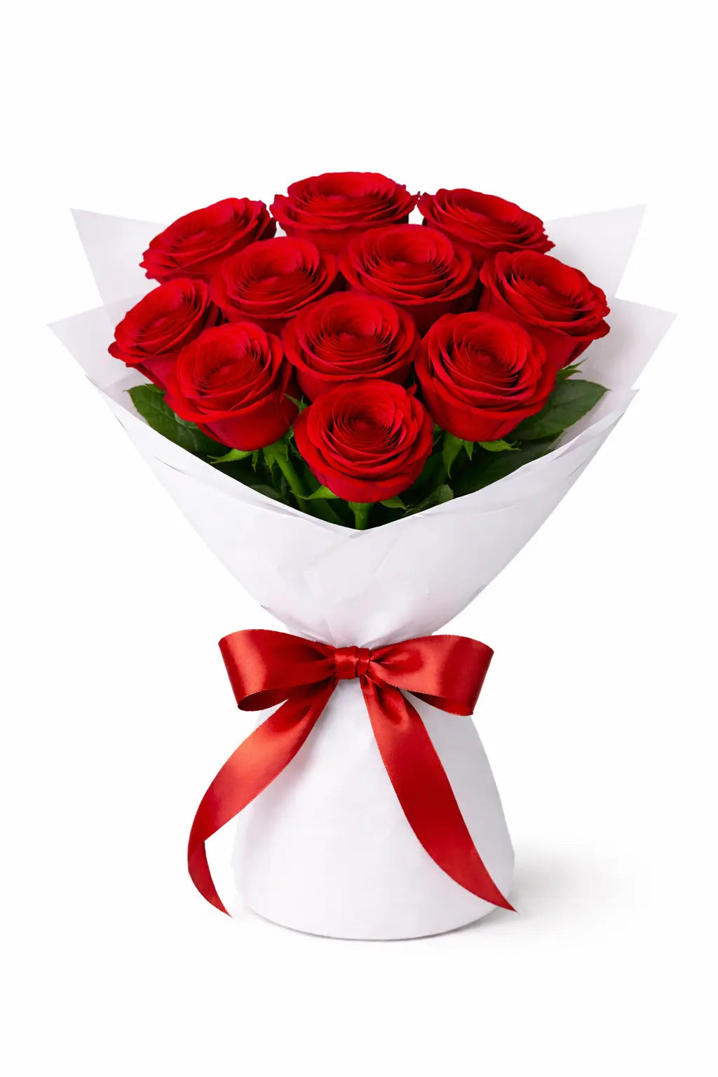 Simple Red Rose Bouquet