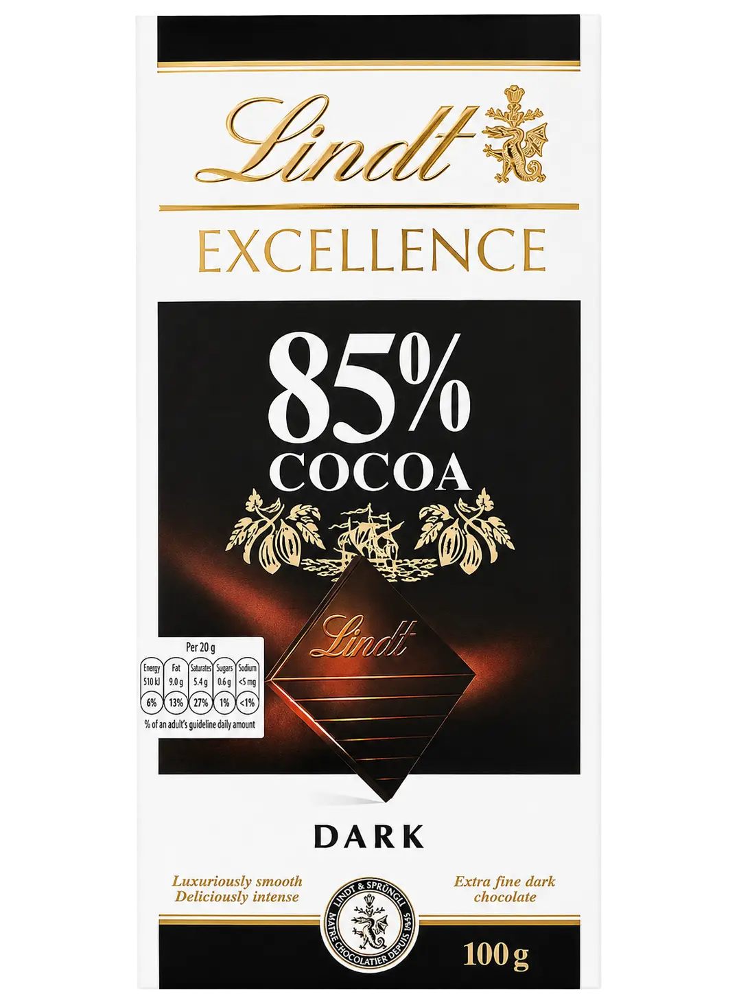 Lindt EXCELLENCE Chocolate – 100g