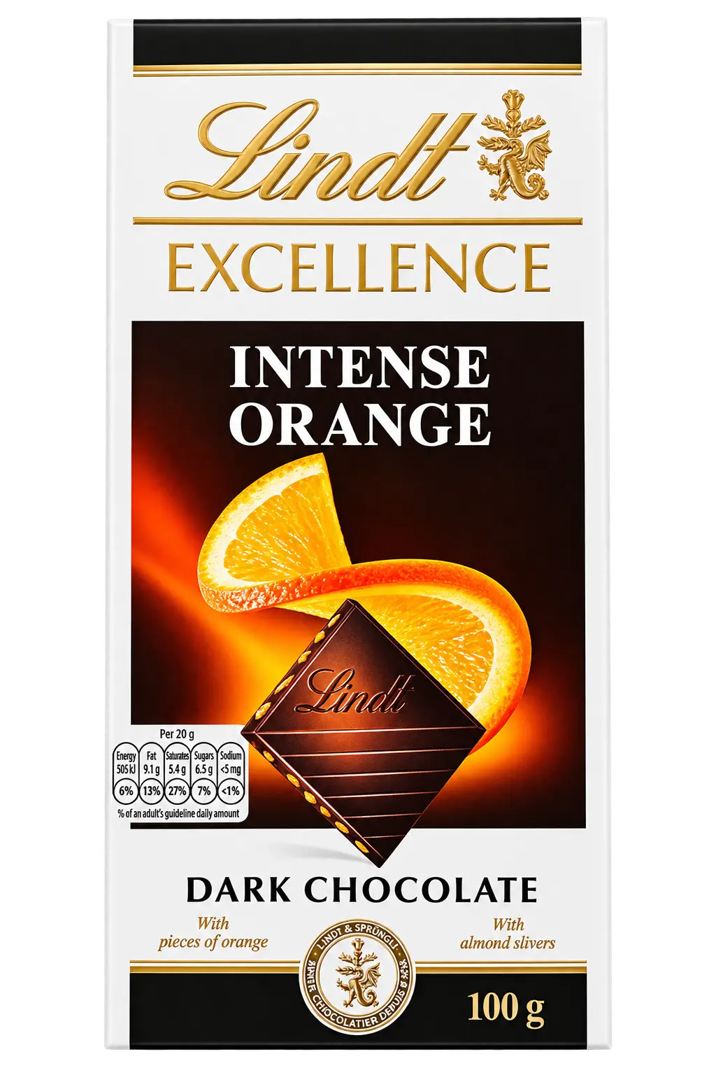 Lindt EXCELLENCE Chocolate – 100g