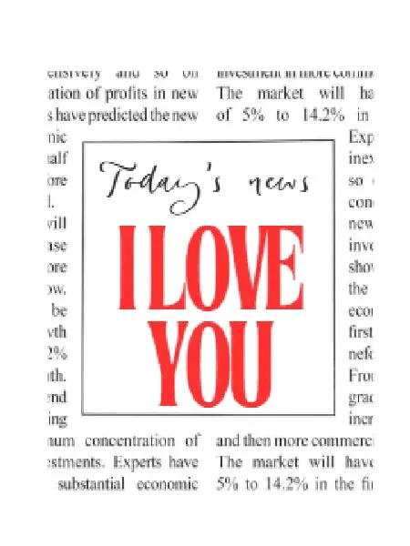 I love you greeting card add-on Phuket