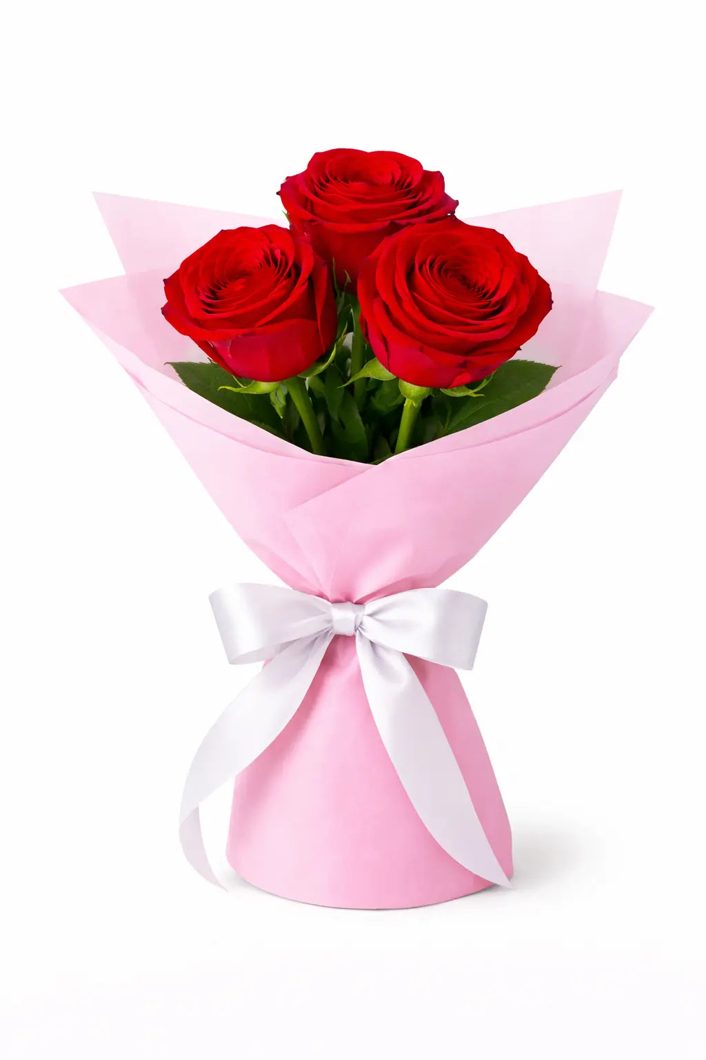 Simple Red Rose Bouquet