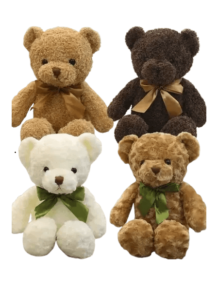 Collection of plush teddy bears available in Phuket
